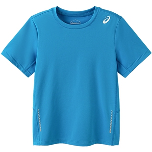 ASICS/亚瑟士儿童26年夏季新款吸湿速干弹力运动圆领T恤舒适百搭