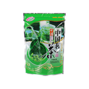 中国茗茶包装袋茶叶包装袋子100g250g500g茶叶自封袋厂家直销包邮