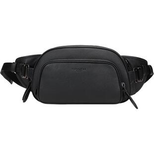 【自营】中古99新未使用COACH/蔻驰男士HITCH系列胸包斜挎包腰包