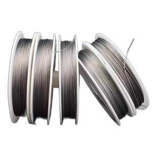 金属首饰软钢丝线穿珠线diy手工饰品串珠引线手链米珠项链线材料