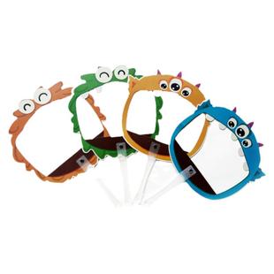 小学英语文数学幼儿园课堂游戏早教具趣味小怪兽吃单词手举指读牌