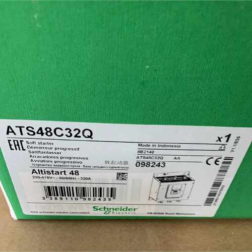 议价优惠供应施耐德软启动器 ATS48C32Q 现货实物拍摄咨询议价