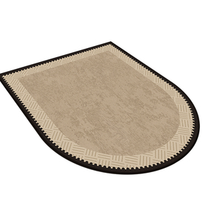 法式高级感书房地毯卧室电脑书桌学习椅子防滑地垫免洗滑轮转椅垫