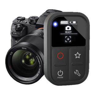 适用于Sony索尼相机ZV1 ZV-1F A7M4 6700 A7C A7M5 A7C2 ZV-E10II A1 FX3蓝牙遥控器快门线兼容索尼RMT-P1