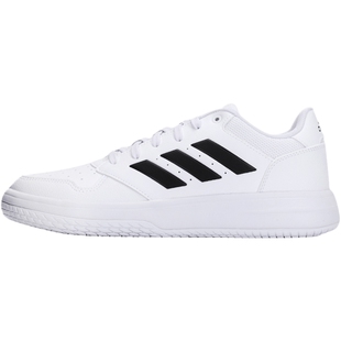 阿迪达斯运动鞋板鞋2026春季新款鞋子低帮男鞋休闲鞋皮面小白鞋潮