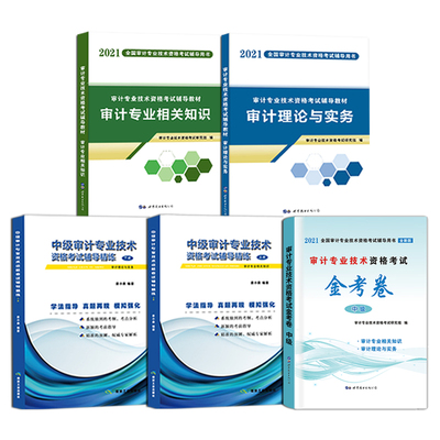 中级审计师考试全套3本题库软件