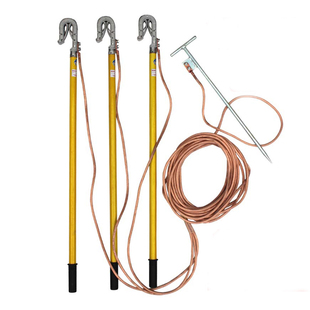 双安10KV接地线配电室内外专用35KV高压绝缘棒0.4kV配电房国标铜