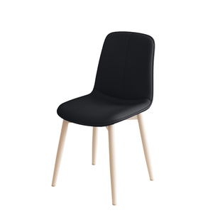 奶油风餐椅简约现代餐桌椅餐厅软包椅子靠背家用咖啡休闲酒店凳子