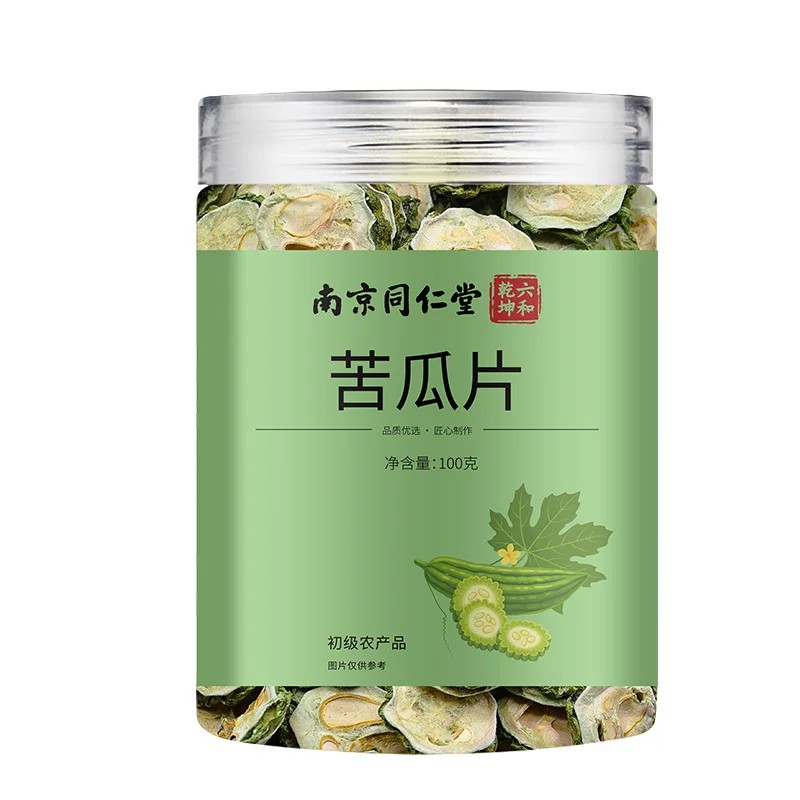 新鲜苦瓜片干100g官方正品特级正品原味泡水茶喝苦瓜茶农家种植