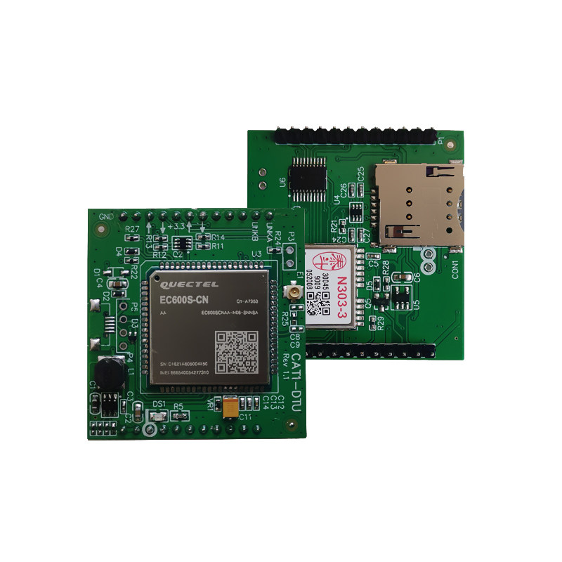 4G透传模组 北斗GPS定位EC600S物联网模块CAT1全网通DTU兼容GPRS