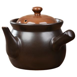 陶土中药壶煎药砂锅熬中药养生陶瓷家用老式砂锅专用药罐明火熬药