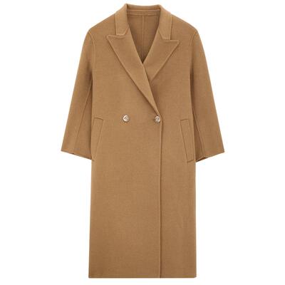 MindBridge百家好中长款毛呢外套