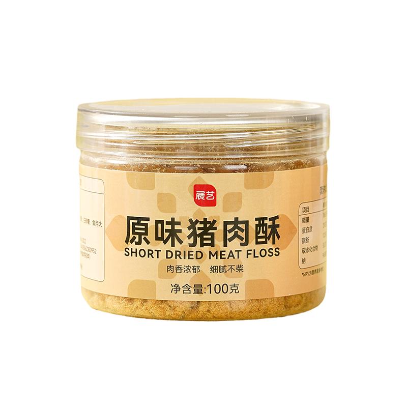 展艺猪肉松100g烘焙儿童拌饭