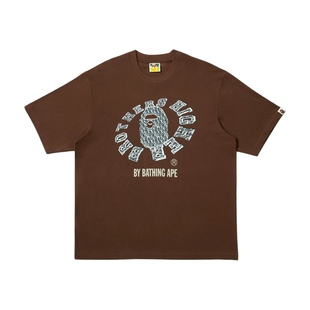 BAPEX 88RISING联名男装25年春夏特别版猿人短袖T恤X93410O