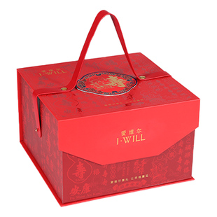 爱维尔寿宴喜礼喜饼礼盒寿礼祝寿富贵安康中式糕点回礼伴手礼零食