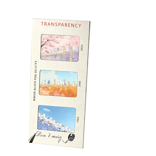 135反转胶片定制透明光影菲林打印代打投影幻灯片DIY追星应援小卡