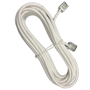 成品电话线2芯4芯国标0.5纯铜座机电话跳线四芯室外固话机连接线