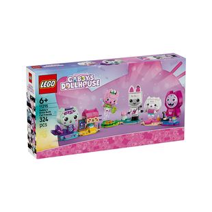 1月新品LEGO乐高11215盖比的积木拼搭猫咪朋友男女孩拼搭积木玩具