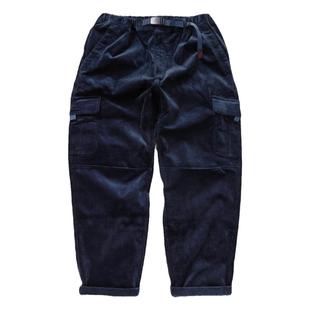 现货 GRAMICCI CORDUROY LOOSE CARGO PANT 灯芯绒复古工装裤23AW