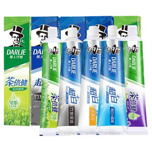 茶倍健190g亮白去口臭黑人牙膏