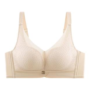 夏文胸无钢圈小胸加厚3CM深V聚拢上托调整型女士性感蕾丝内衣胸罩