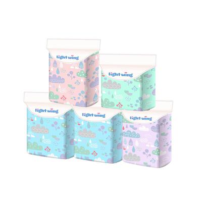 韩国轻翼绿茶超薄透气瞬吸卫生巾