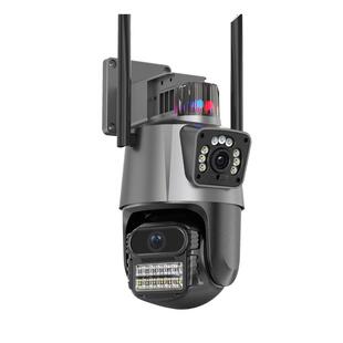 雄迈超级看看智能室外双镜头360度家用手机远程高清全彩摄像机