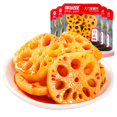 味到舌足大刀藕片辣卤味零食小吃