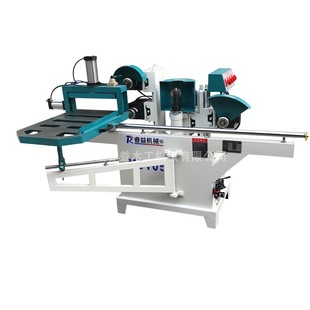 厂家直销睿益木工机械MJ105A精密单双圆轨五碟锯出榫机实用开榫机