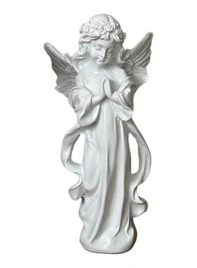 祈愿天使摆件复古氛围装饰道具