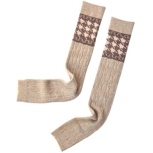 兔羊毛袜套女过膝秋冬季显瘦加厚加长护腿袜护膝靴套长筒踩脚裤袜