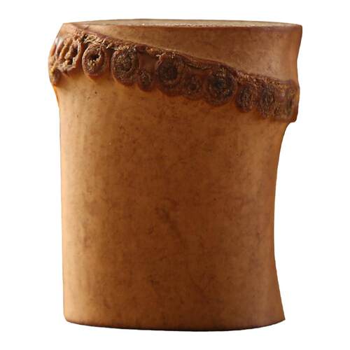 中式竹根手工盖碗盖托茶托茶具竹盖置茶盖盖置茶宠茶具配件六君子