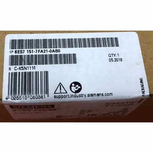 议价西门子6ES7151-7FA21-0AB0全新 CPU 6ES71517FA210AB0原装 现