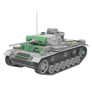 恒辉模型 麦田RFM RM5070 1/35 三号 3号坦克J 拼装模型