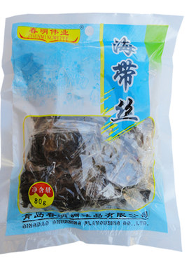 80g包邮青岛特产怀旧干海带丝