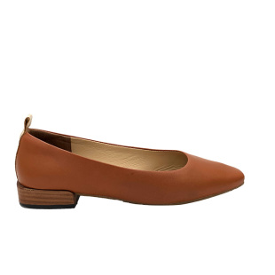 欧美新款小方头低跟真皮单鞋 复古棕色舒适3cm粗跟牛皮透气女鞋子