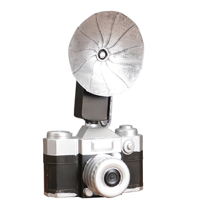 老式海鸥相机复古铁皮相机模型橱窗陈列婚纱摄影道具影楼摆件