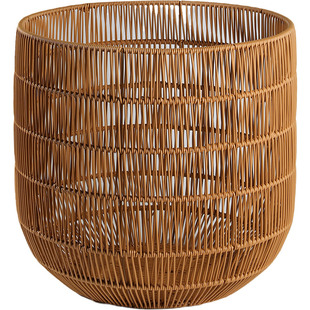 仿藤编脏衣篓衣物箩筐 卧室换洗衣服筐洗衣篓圆形 浴巾筐篮子大号