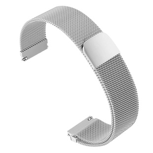 适配卡西欧小方块F-91W/84W/94W/F-108w表带磁吸扣不锈钢米兰网带