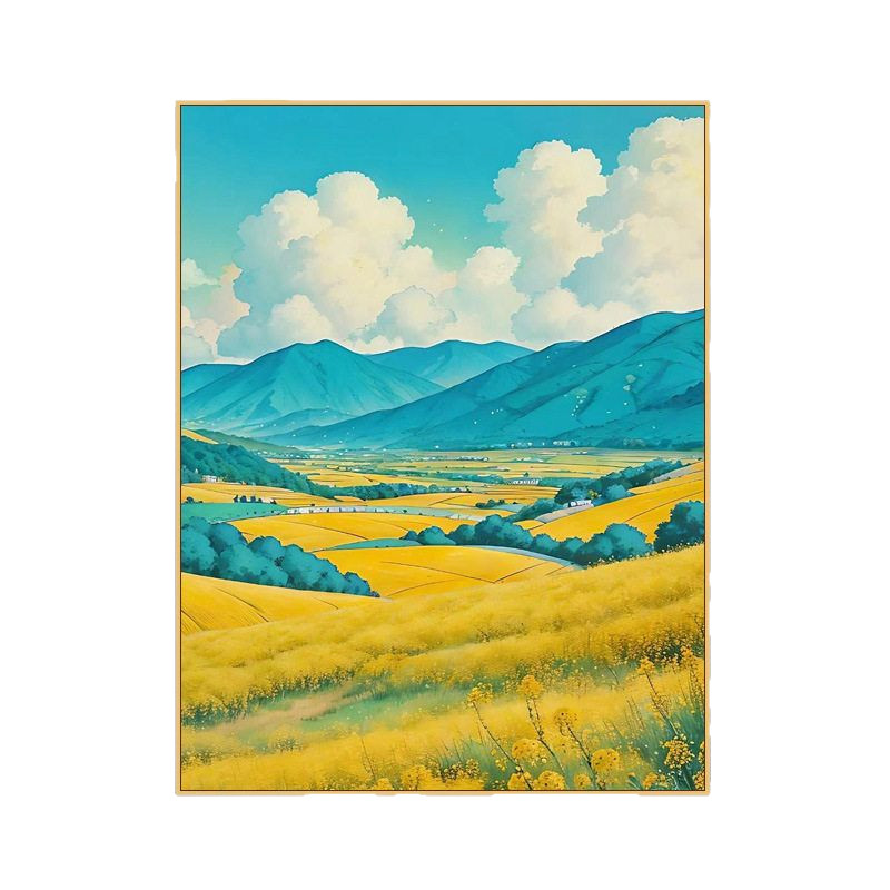 DIY数字油画定制油彩画手绘画画