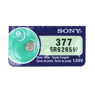 SONY索尼377//SR626SW石英手表电池电子377A/377S/LR626/L626/AG4