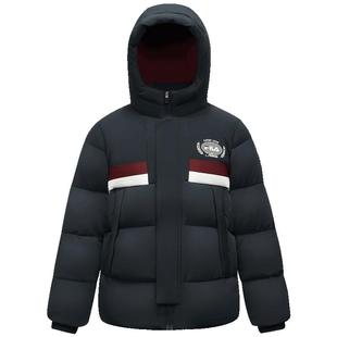 FILA KIDS斐乐童装男大童羽绒服2025冬新款儿童宽松网球运动上衣