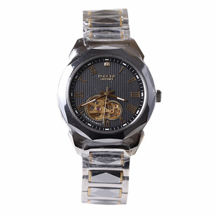 正品poscer宝时捷手表男表女表时尚间钨钢情侣表机械表保时捷6026