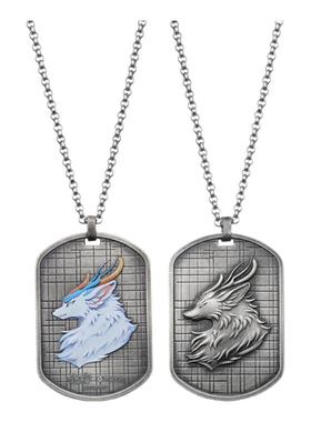 有兽焉联名上古系列足银吊坠