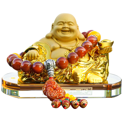 车咔咔保平安不褪色车载摆件