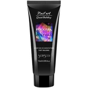 nail polish poly gel 无纸托甲片延长胶家用美甲初学俄式贴片膏