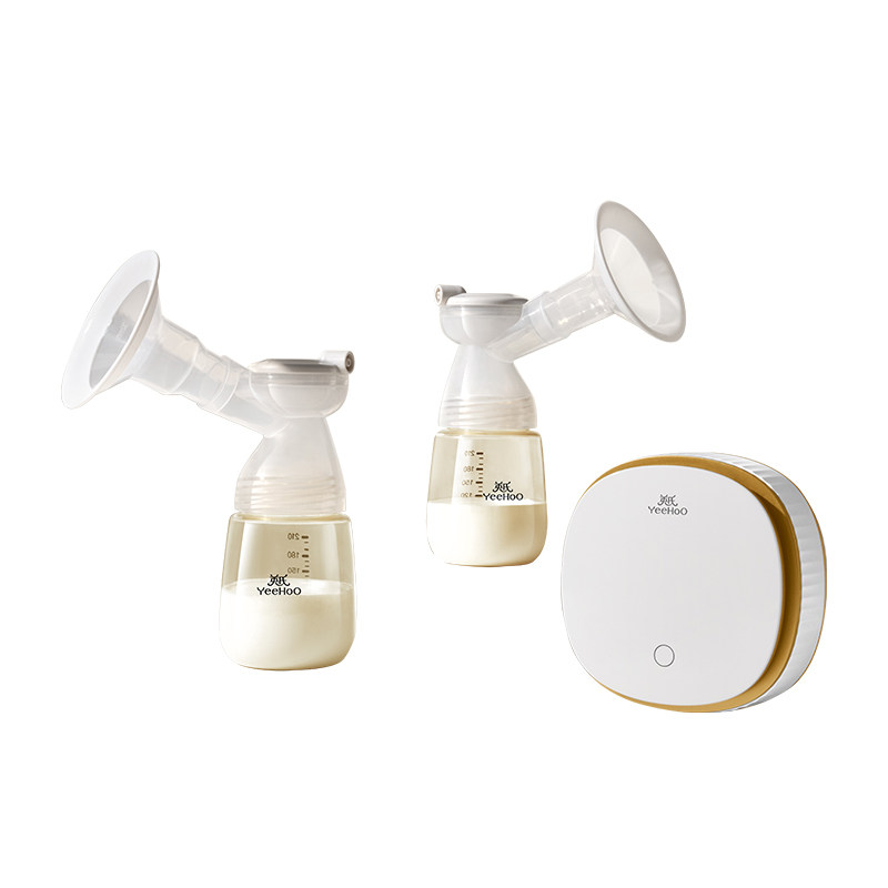 英氏吸奶器电动全自动无痛免手扶集双边静音接奶母乳集乳器集奶器