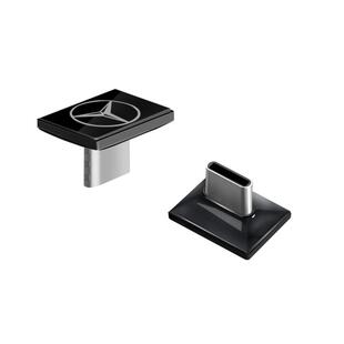 奔驰GLE350GLS450行车记录仪U盘USB转接插头GLBGLA专用汽车内用品