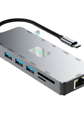 usb-c扩展坞千兆网卡高清4K