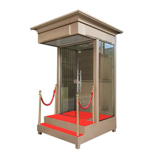 荣东户外站台岗亭可移动岗亭保安亭门卫值班岗亭物业形象岗亭岗台